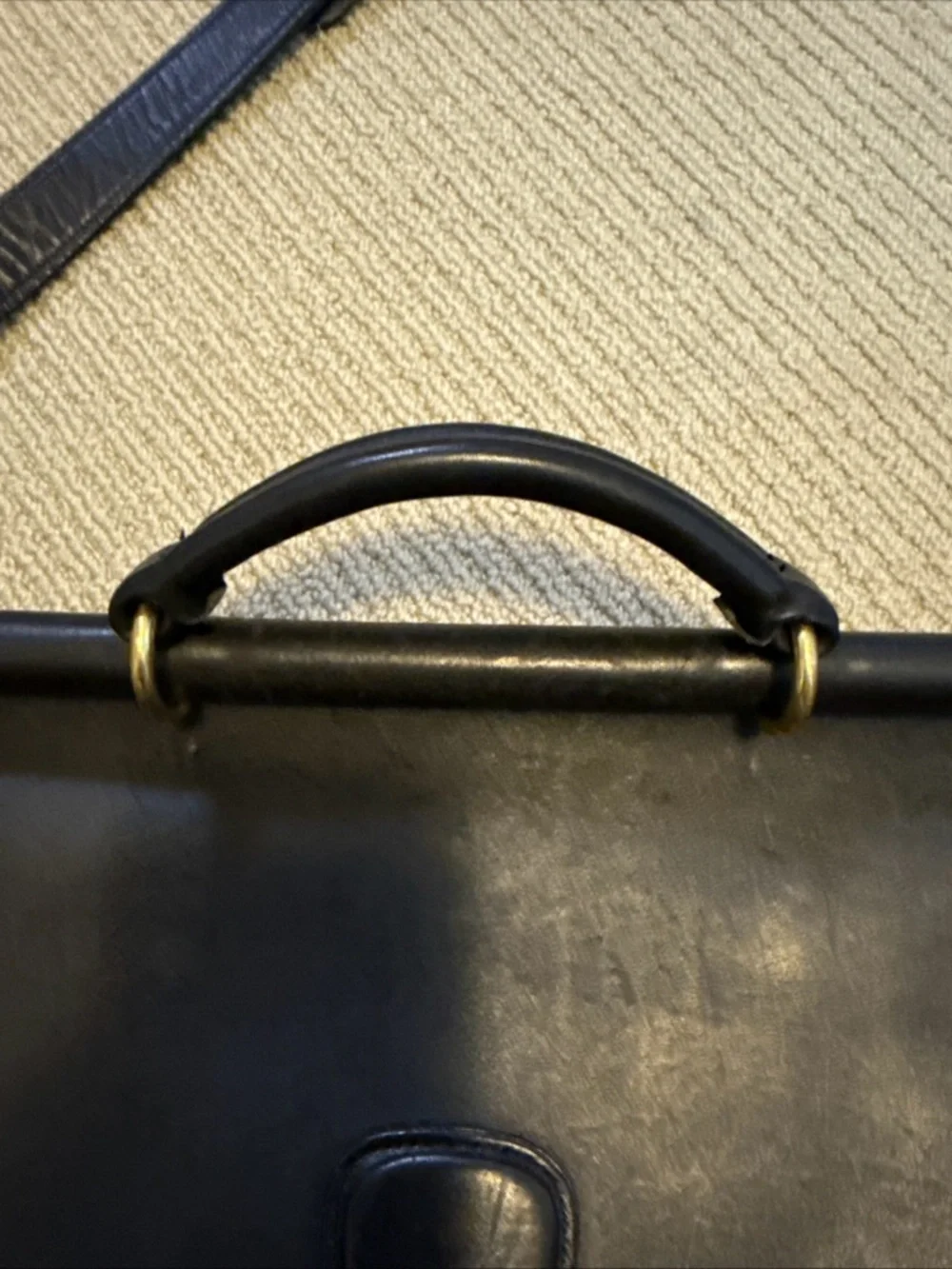 Coach Beekman 5266 Black Leather Briefcase Shoulder Bag - Picture 15 of 15